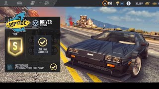TIER S | DeLorean DMC-12 Riptide Underground Rivals | NFS no limits gameplay