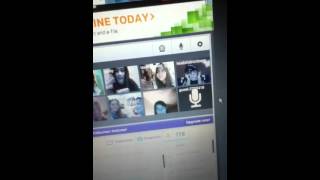 Keaton and me on tiny chat lolz