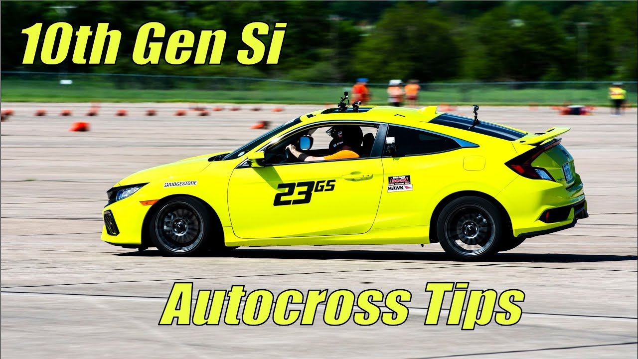 Civic Si Tips to Drop Autocross Times