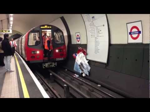 Underground Advertisement Rescue in Archway Station...