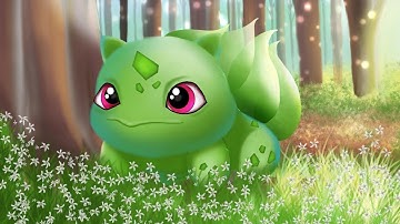 Pokemon Bulbasaur Concept Digital Art for Beginners | SketchbookPro Digital Illustration Software
