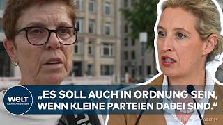 WEIDEL GEGEN DIE 5-PROZENT-HÜRDE: Ihre Meinung zur umstrittenen Wahlrechts-Debatte jetzt gefragt! screenshot 4