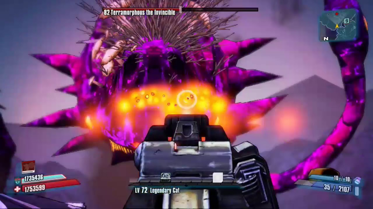 Borderlands 2 - Defeating Terramorphous at Ultimate Vault Hunter Mode 2019