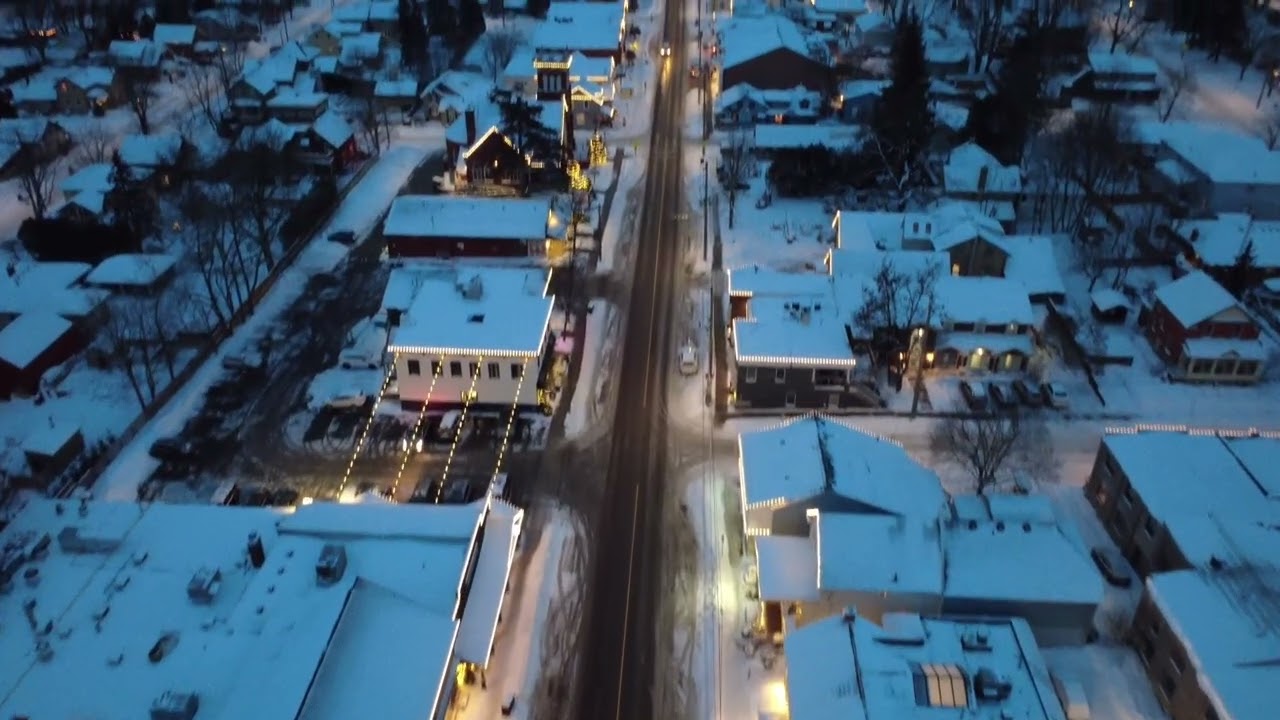 City Wrapped in Snow” 