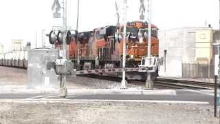 BNSF 7920 mixed intermodal east [HD]