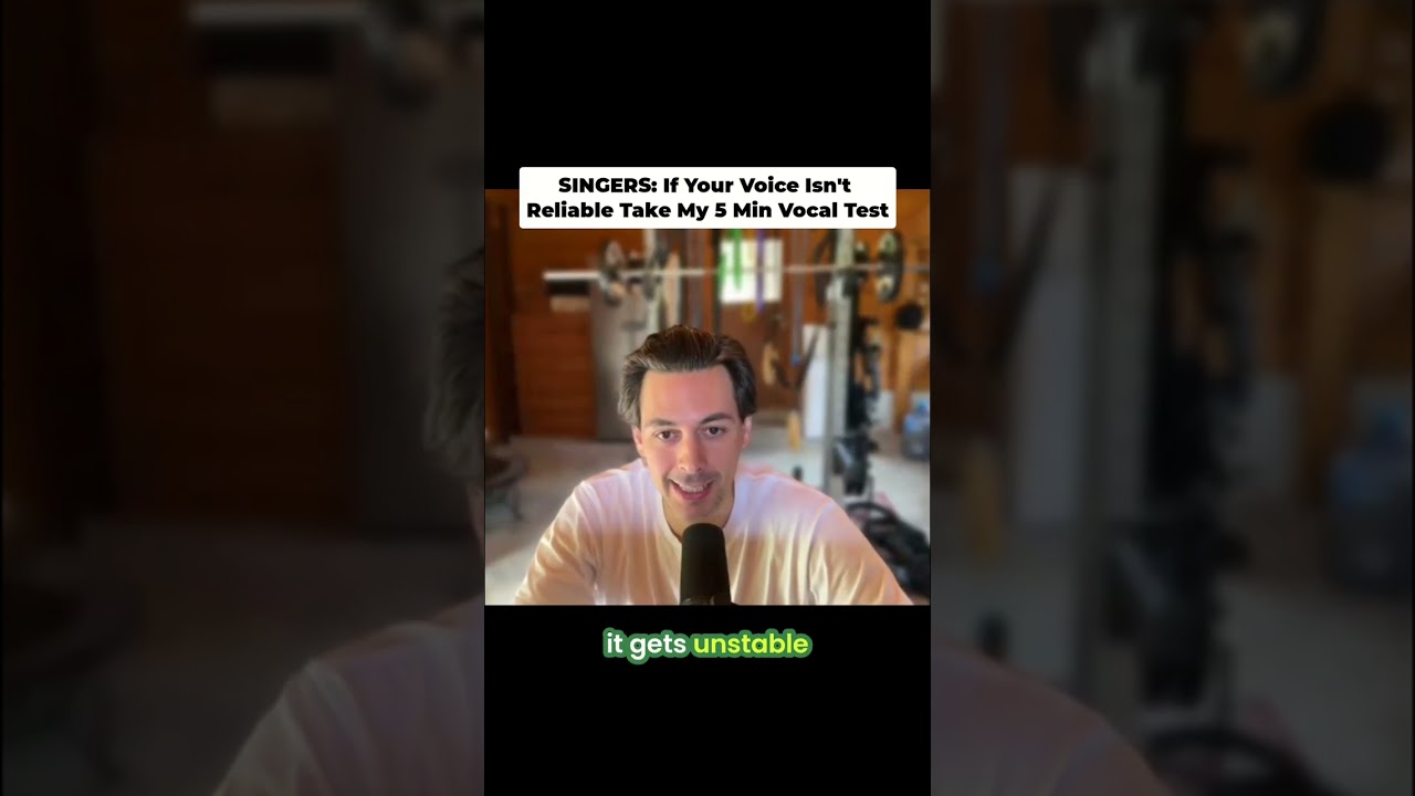 SINGERS: Is Your Voice Unreliable? #singingtechnique #shorts