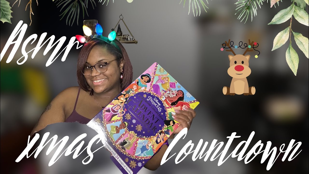 Asmr| Disney Princess Christmas countdown days 13-16 