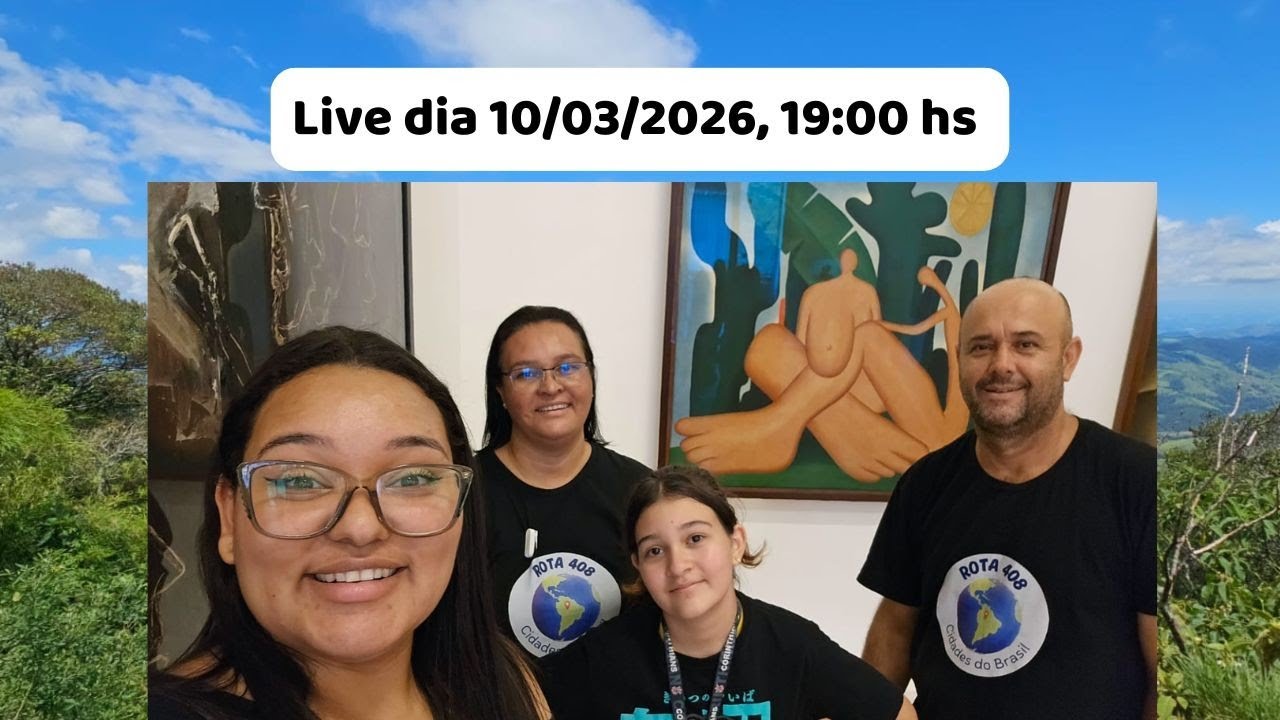 Rota 408 - Cidades do Brasil  está ao vivo!