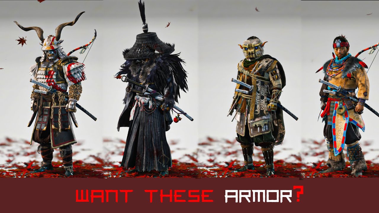How To Get All 4 Special Armor Set in Ghost Of Tsushima in PC