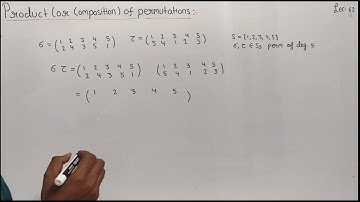 Permutation group|Part 2|Product of permutations|Group Theory|Lecture 62|Theta Classes