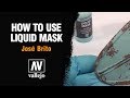 How to use Vallejo Liquid Mask