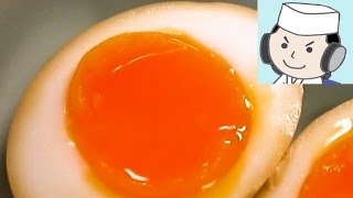 半熟味玉子♪　How to make Soft-boiled egg with a taste♪