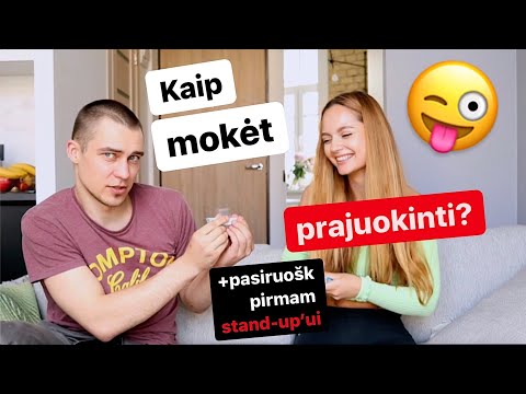 Video: Kaip Prajuokinti žmogų