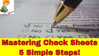 Mastering Check Sheets_ 5 Simple Steps / five types of check sheets / LWMRM / #Checksheet