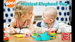 Musical Elephant Piano Toy | Perfect for Little Ones | Eastsun screenshot 1
