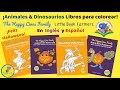 Animales & Dinosaurios Libros de Halloween Para Colorear por Little Book Farmers/ The Happy Lines Family