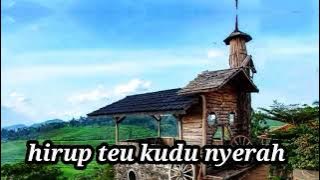 lagu Sunda buat status wa dengan background pemandangan alam