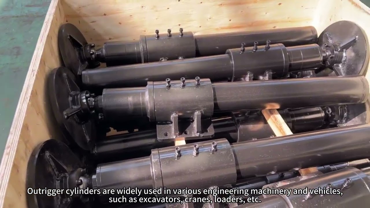 Enhance Stability with Our Hydraulic Double Acting Stabilizer Jack Leg Cylinder!