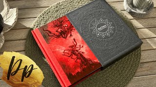 Blood Echoes: A Bloodborne Anthology | Tune & Fairweather
Get the book here: https://www.tuneandfairweather.com/products/blood-echoes-a-bloodborne-anthology-pre-order
Join this channel to get access to perks:
https://www.youtube.com/channel/UCOUr2VRpJ76cEkyk9ByIw_w/join
Here we have Blood Echoes: A Bloodborne Anthology, edited by Simon Parkin and illustrated by Shimhaq, published by Dublin based publishers Tune & Fairweather. Blood Echoes contains essays, both old and new, about Japanese developer FromSoftware’s video game Bloodborne that was released in 2015.
This book contains 10 full color plates printed on Stucco Mill paper with haunting illustrations. There are also watercolor illustrations throughout in red and black. In the middle of the book we find an interview with the president of FromSoftware Hidetaka Miyazaki, the interview is printed on a glossy coated paper in red, white and black.
The book comes with a very sturdy blind-stamped slip-case that is blocked with silver foil. The book is three-quarter bound in Silktouch Yana vegan leather with an illustrated paper front cover. The page edges have a blackout effect. The book is Smyth-sewn on Abbey Pure rough paper, which we are familiar with from Folio Society books. The paper is thick and warm. This book is printed and bound by LEGO in Italy.
Time-table:
Slip-case 00:00
Binding 00:37
Inside the Book 01:42
Contents 02:25
Introduction 02:35
Overview 03:00
Illustrations 03:29
Interview with Hidetaka Miyazaki 06:07
More illustrations 07:11
End of book 09:36
/ Support this channel
– Patreon: https://www.patreon.com/pontuspresents
– Super Thanks: ^^ Check out the heart with the $-sign above!
– Blackwells Affiliate link: https://www.blackwells.co.uk/?a_aid=pontuspresents
/ / Contact
☞ Discord: https://discord.gg/MGeNsHX
☞ E-mail: ask.pontus.presents@gmail.com
☞ Goodreads: https://tinyurl.com/yuyc4a46 Blood Echoes: A Bloodborne Anthology | Tune & Fairweather