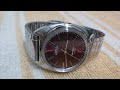 HMT Kohinoor Maroon dial unboxing