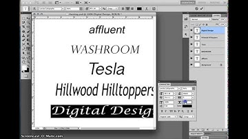 Character Panel Basics