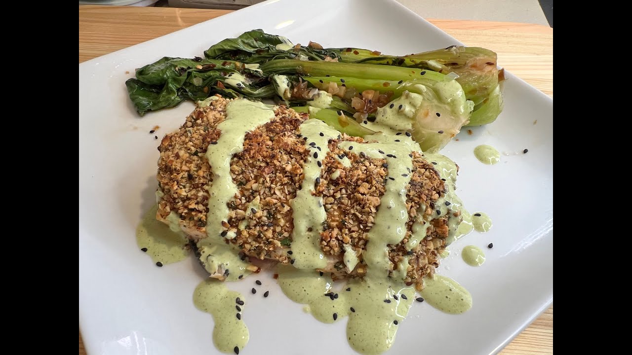 Wasabi Almond Salmon Recipe Besto Blog