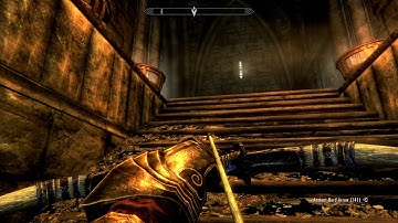 Skyrim SE Part 100 Dawnguard DLC Part 17 - Volkihar Tower - 60fps No Commentary First Time Playing