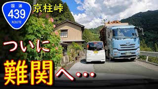 【酷道/「国道」の優しさ vs「酷道」の厳しさ】国道439号 part 8【京柱峠/本山町・大豊町】【日本三大酷道ヨサクで四国横断の旅】