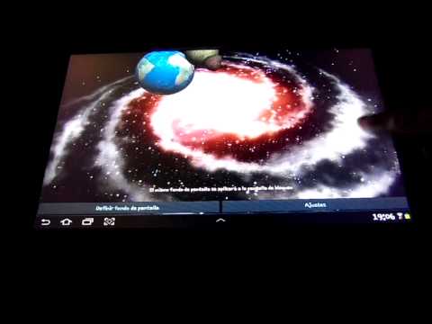 3D Galaxy Live Wallpaper