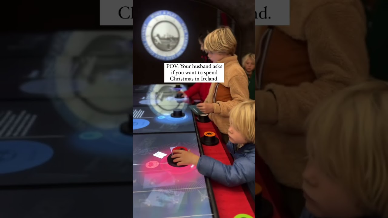 Here’s how to spend two days in Dublin (with kids!) while also fighting extreme jet lag 😂 💜SAVE