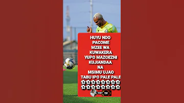PACOME AONEKANA MAZOEZINI NA WENZAKE 