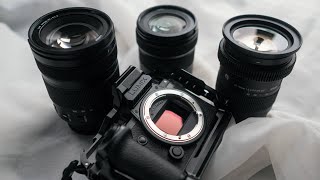 Best zoom lenses for Panasonic S5, S5II, S1H (under $1000)