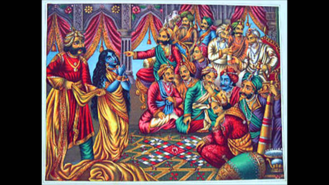 Image result for gambling match mahabharata