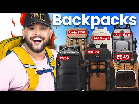 20+ Best Premium Backpacks For Men Under ₹2000 😱 (Safari, Mokobara, Gear) | ONE CHANCE