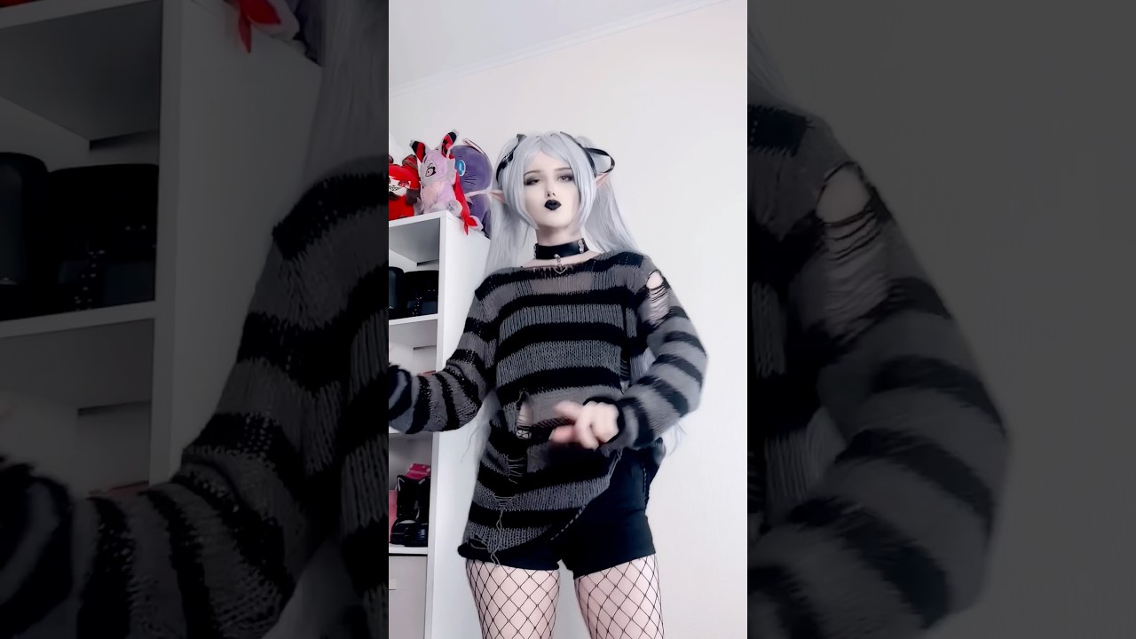 More  Goth Frieren Cosplay #animecosplay #cosplay #cosplayer #anime #cosplaygirl #gothgirl #frieren