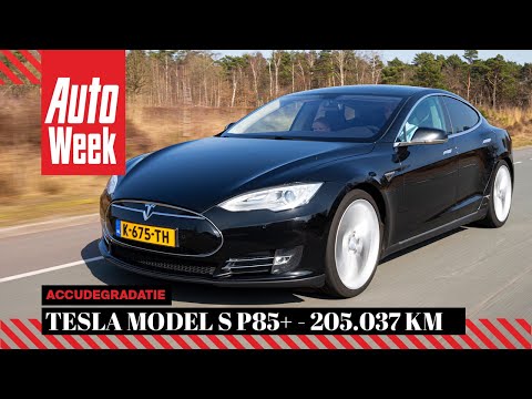 Tesla Model S P85+ - 2013 - 205.037 km - Accudegradatie