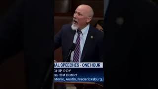 Rep. Chip Roy on the floor of Congress