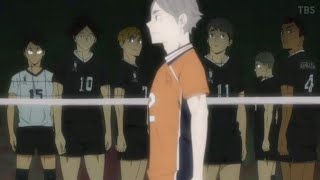 Sugawara being a badass and Inarizaki stares | Haikyuu!! To the Top Season 4 Part 2 Episode 6