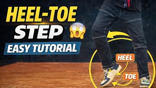 “Try This HEEL TOE Step 😳🔥 Easy Dance Tutorial (Beginners)”