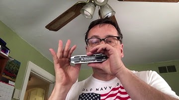 Another Major Scale Pattern for Chromatic Harmonica