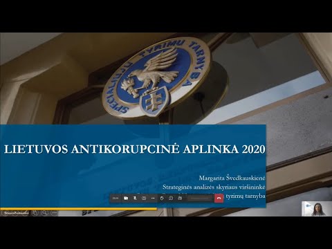 Lietuvos korupcijos žemėlapis 2020