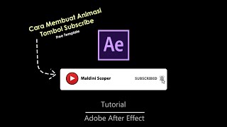 Cara Bikin Animasi Tombol Subscribe menggunakan Adobe After Effect