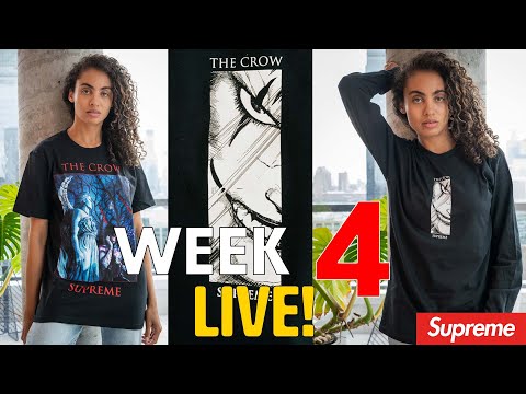 SUPREME WEEK 4 FW21 LIVE UNBOXING: THE CROW!