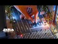 【Nゲージジオラマ】ミニカーのライトが光る！都会の夜景ジオラマ完成編【Just Plug】