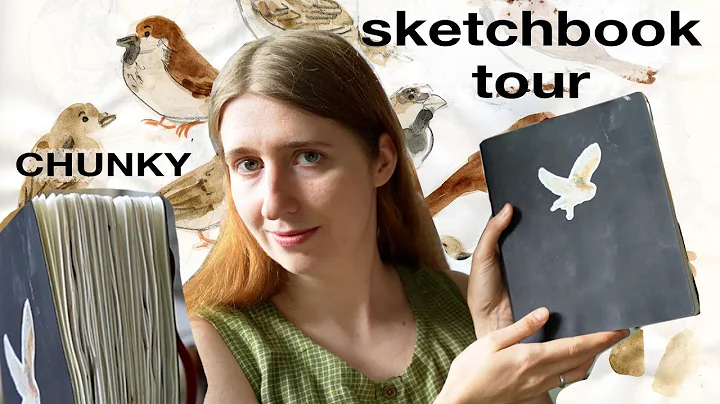 Super CHUNKY and massive SKETCHBOOK TOUR ✨ 2024-2025