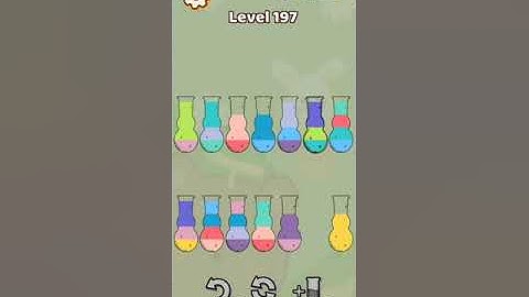 Complete Drink Sort Master Advanced Mode Level 197