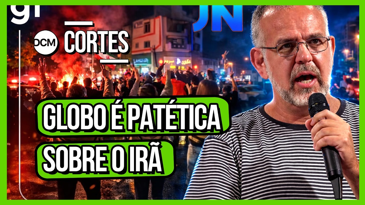 KIKO NOGUEIRA FALA DA GLOBO PASSANDO VERGONHA NA COBERTURA DO IRÃ
