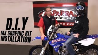 DIY - Dirt Bike Graphic Kit Step-by-Step Installation for Suburban Delinquent