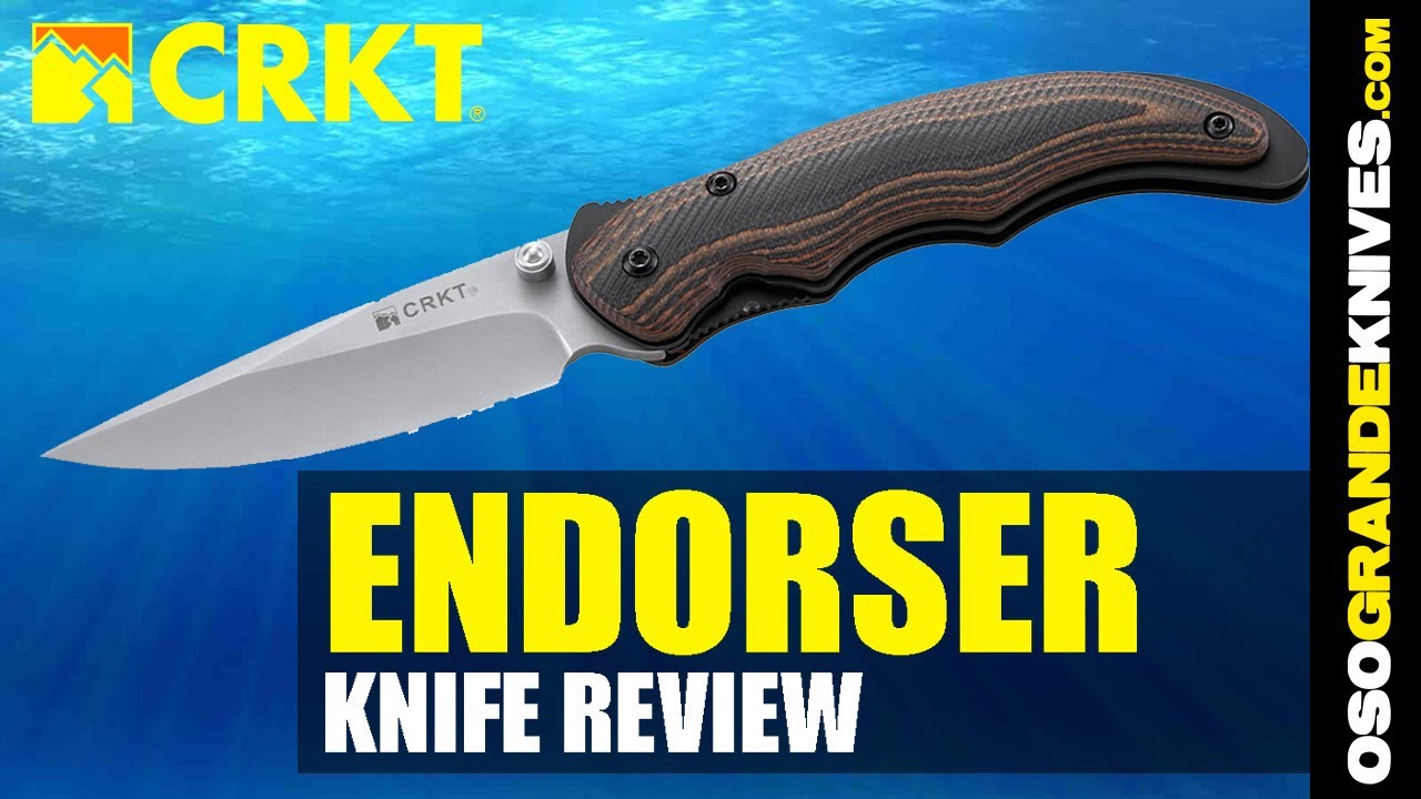 CRKT Endorser Assisted Opening Knife | OsoGrandeKnives
