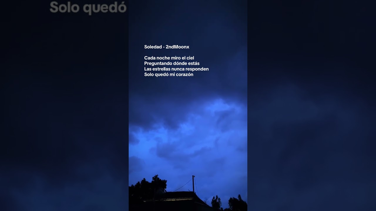 Obejrzyj lyrics (Soledad - 2ndMoonx) #2ndmoonx w YouTube Obejrzyj lyrics (Soledad - 2ndMoonx) #2ndmoonx w YouTube